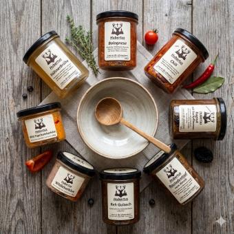 Hubertus Wilderer Probierpaket (8 Gläser) – NEU & VIELFÄLTIG 